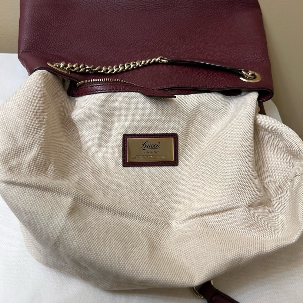 Gucci SoHo Leather 2 Way Bag EUC - Picture 7 of 17